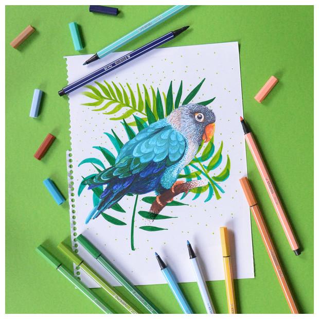 Produktbild STABILO Fasermaler Pen (Mehrfarbig, 24 x)