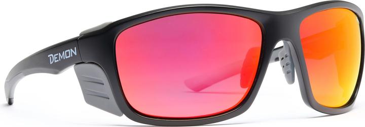 matt black grey-red, Rot