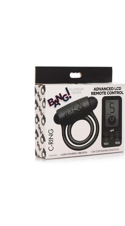 XR Brands 25X Vibrating Silicone Cock Ring with Remote Control - Galaxus