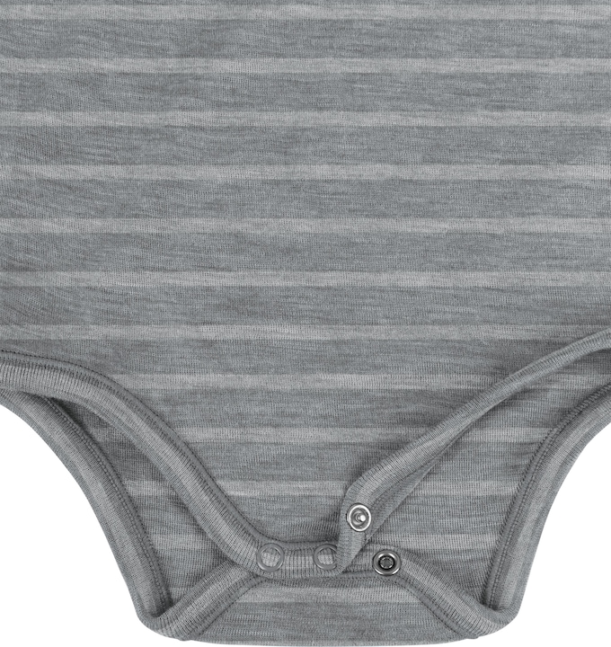 Actual product image Normani 2-pack double pack baby bodysuit merino wrap bodysuit long sleeve - 9343 (62)