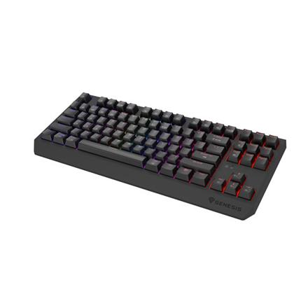 Produktbild Genesis herní klávesnice THOR 230/TKL/RGB/Outemu Silent Lemon/Bezdrátová USB + Bluetooth/US layout/Č (US, Kabellos, Kabelgebunden)