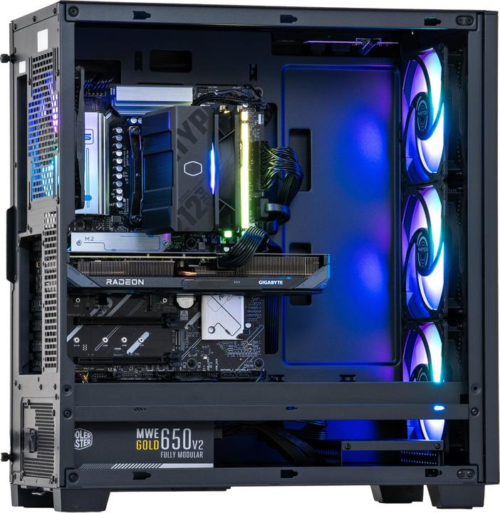 Produktbild Blackstorm 9060XT R5 Gaming PC (1000 GB, 16 GB, Radeon RX 9060 XT)