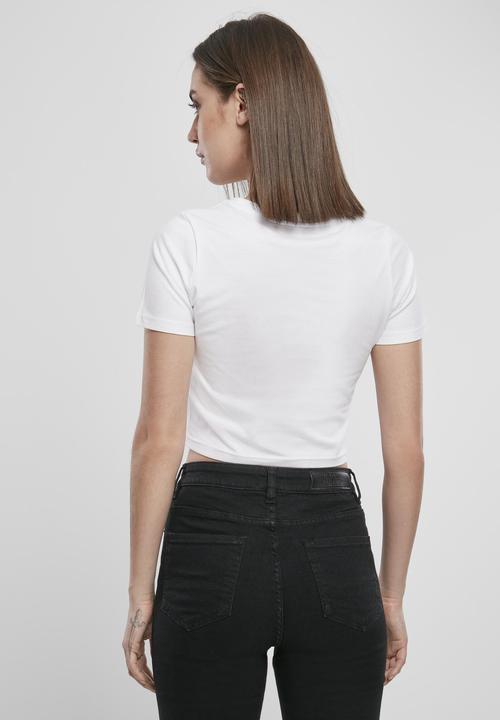 Produktbild Merchcode Ladies Tribal Cropped Tee (XS)