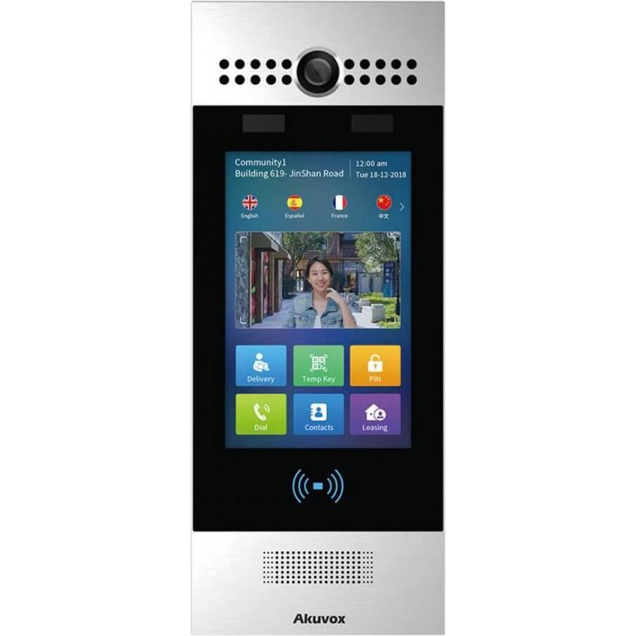 Akuvox Video-TFE R29C Main Body, facial recognition, Android, black (R29C Main Body)