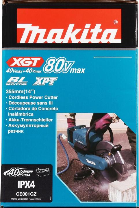 Actual product image Makita Cordless cut-off sander 2x40V max. CE001GZ (Eccentric grinder)