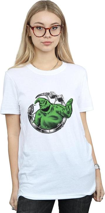 Immagine prodotto Disney Nightmare Before Christmas Roll The Dice Maglietta Ampia Donna (M)