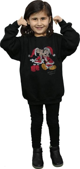 Produktbild Disney Mickey And Minnie Christmas Kiss Sweatshirt Mädchen (140, 146)