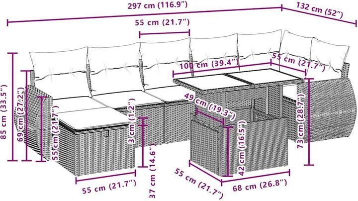 Produktbild vidaXL Vance