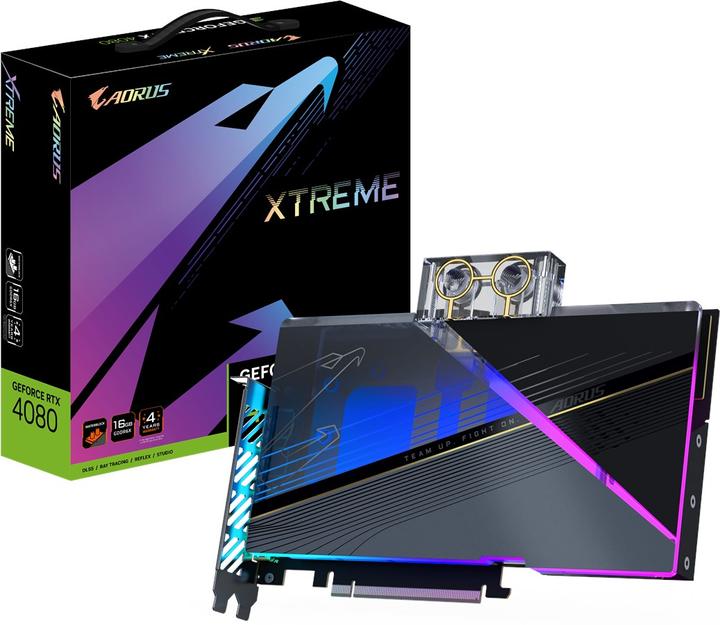 Gigabyte GeForce RTX 4080 XTREME WASSERBLOCK WATERFORCE (16 GB, GDDR6X)