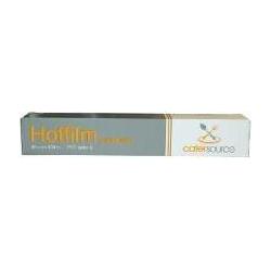 CaterSource Film 44 cm x 300 m 8 my Hotfilm Cut Box med zipcutter PVC Champagne,1 rl, Abfallsack