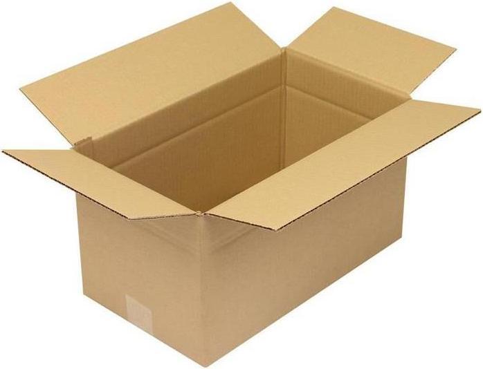 Actual product image Transpak Folding carton 1-wall dimensions 415x235x230mm quality 1.30 C brown brown (25x)