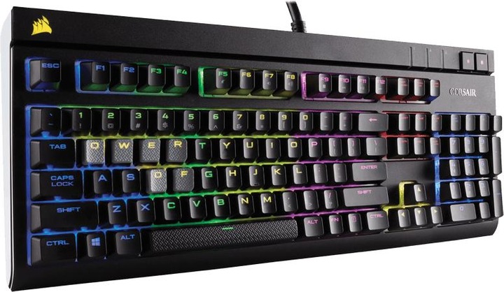 Produktbild Corsair Gaming STRAFE RGB SILENT (DE, Kabelgebunden)