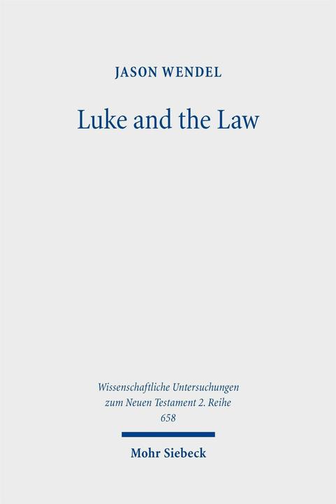 Produktbild Luke and the Law (Englisch, Jason Wendel, 2026)