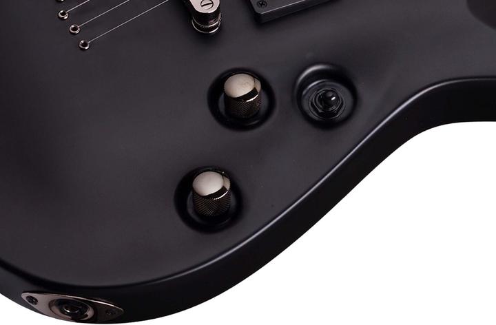 Actual product image Schecter Guitar Research Schecter SGR C-1 sähkökitara, Midnight Satin Black (Electric guitar, Mahogany, Maple, NATO)