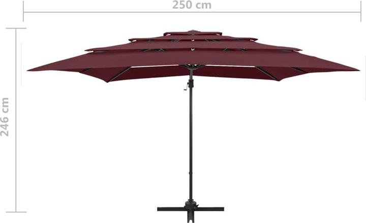 Immagine prodotto vidaXL Sonnenschirm (2.50 m)