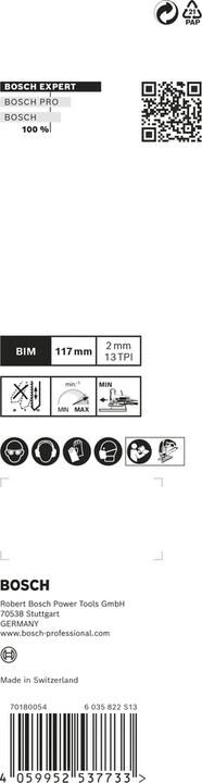 Produktbild Bosch Professional Zubehör Expert Stichsägeblatt-Satz