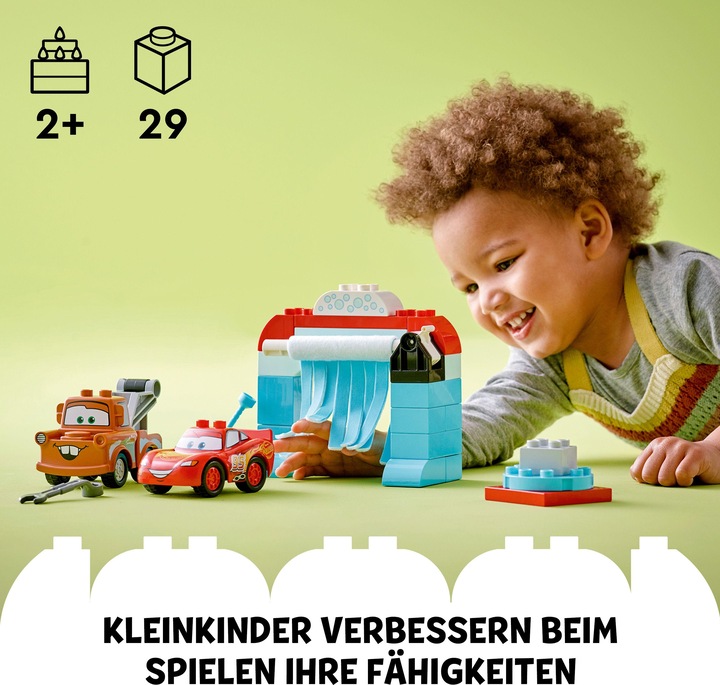Immagine prodotto LEGO 10996 Saetta McQueen e Cricchetto all'autolavaggio (10996)