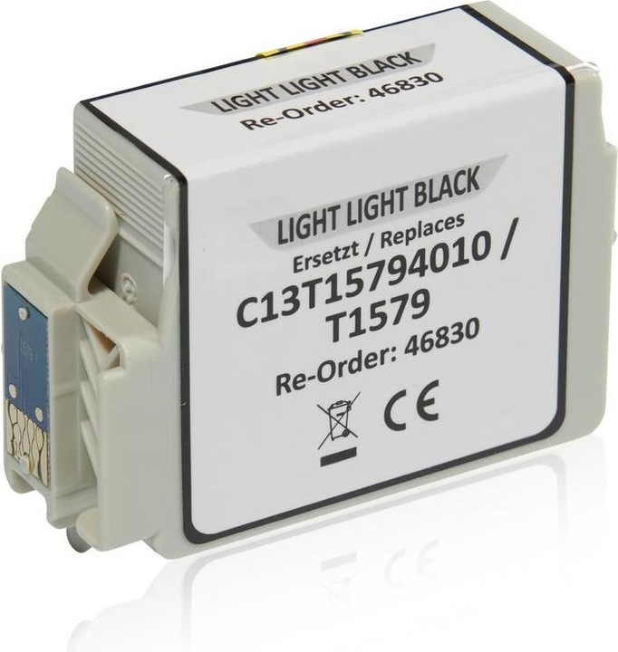 Produktbild Inkadoo Druckerpatronen kompatibel zu Epson C13T15794010 / T1579 Tintenpatrone, schwarz Schwarz (BK)