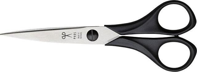 Actual product image Paul 806 Paper scissors, precision cut, 16 cm long, black (16 cm)