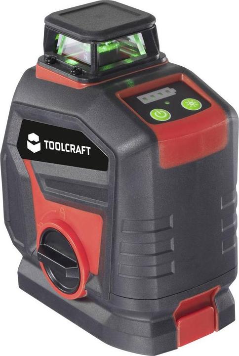 Productafbeelding Toolcraft Laser met hoge zichtbaarheid Ideaal voor plafond- en vloermetingen