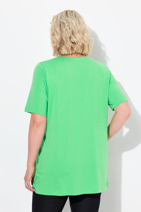 Actual product image Ulla Popken Essential Front Pleat Tee (42, 44)