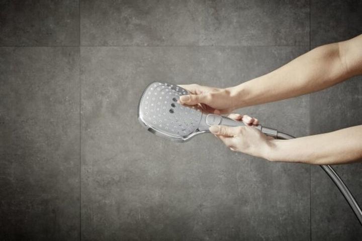 Actual product image hansgrohe Raindance Select E 120 3 spray types (3 Beam types, 14.40 l/min)