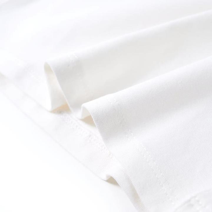 Immagine prodotto vidaXL Maglietta da bambino ecru 140,Materiale: 95 % cotone. 5 (140)