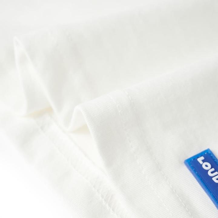 Produktbild VidaXL Kinder-T-Shirt Ecru 128,Material: 100 % Baumwolle,Farbe (128)