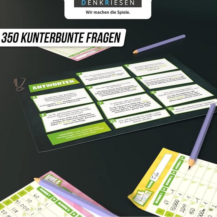 Immagine prodotto Denkriesen Voll Verschätzt - Blocco A4 Edizione Junior (d) (Tedesco)