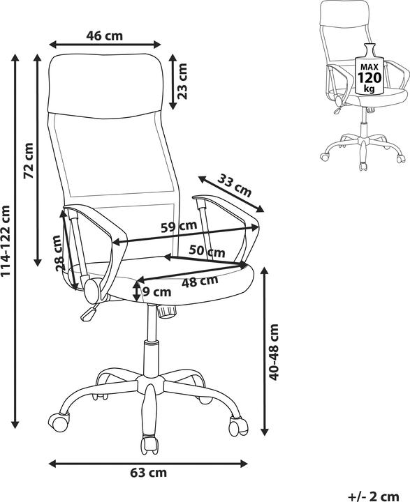 Immagine prodotto Beliani Design (37 - 47 cm)