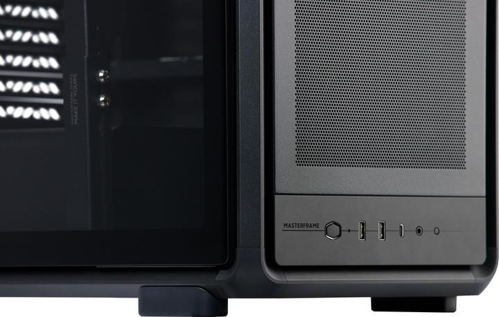 Produktbild Cooler Master CoolerMaster Geh MasterFrame 500 Mesh ARGB Black (Micro ATX (mATX), Mini-DTX, Mini-ITX, SSI CEB)