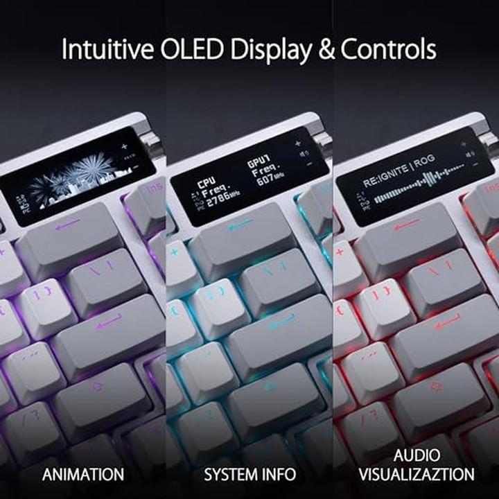 Productafbeelding ASUS ROG Azoth (Frans, Bedraad, Draadloze)