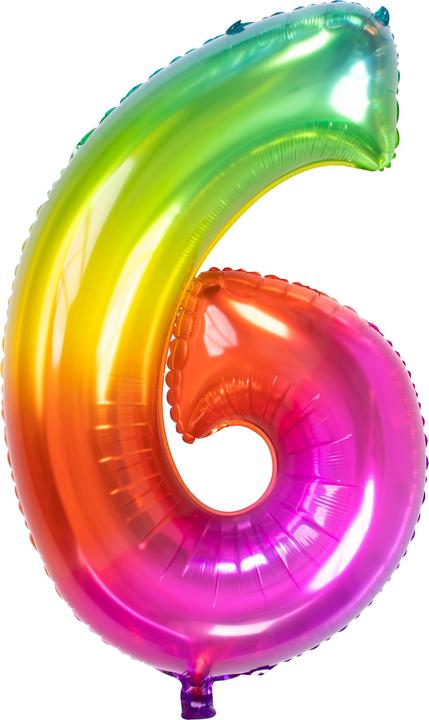 Image du produit Folat Ballon aluminium avec chiffre (1 x)