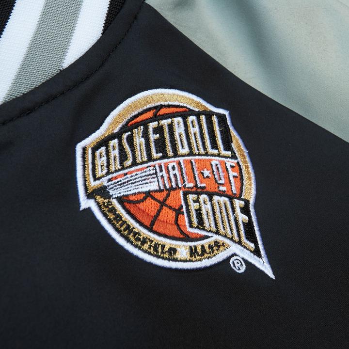 Actual product image Mitchell & Ness Tony Parker San Antonio Spurs M&N HOF Satin Jacket - S (S)