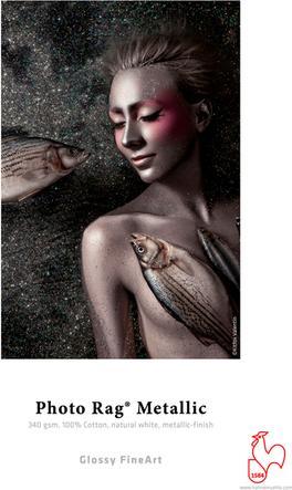 Produktbild Hahnemühle Photo Rag Metallic 50" x 12m (340 g/m²)