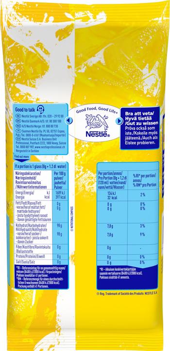 Nutritional values and ingredients NESTEA Lemon tea (333 g)