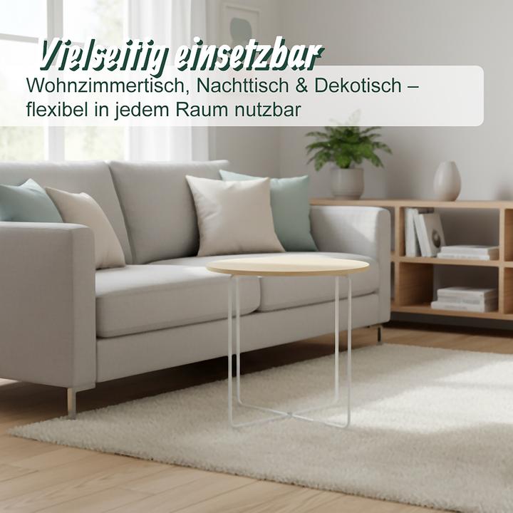 Actual product image Relaxdays side table (40 x 40 x 40 cm)