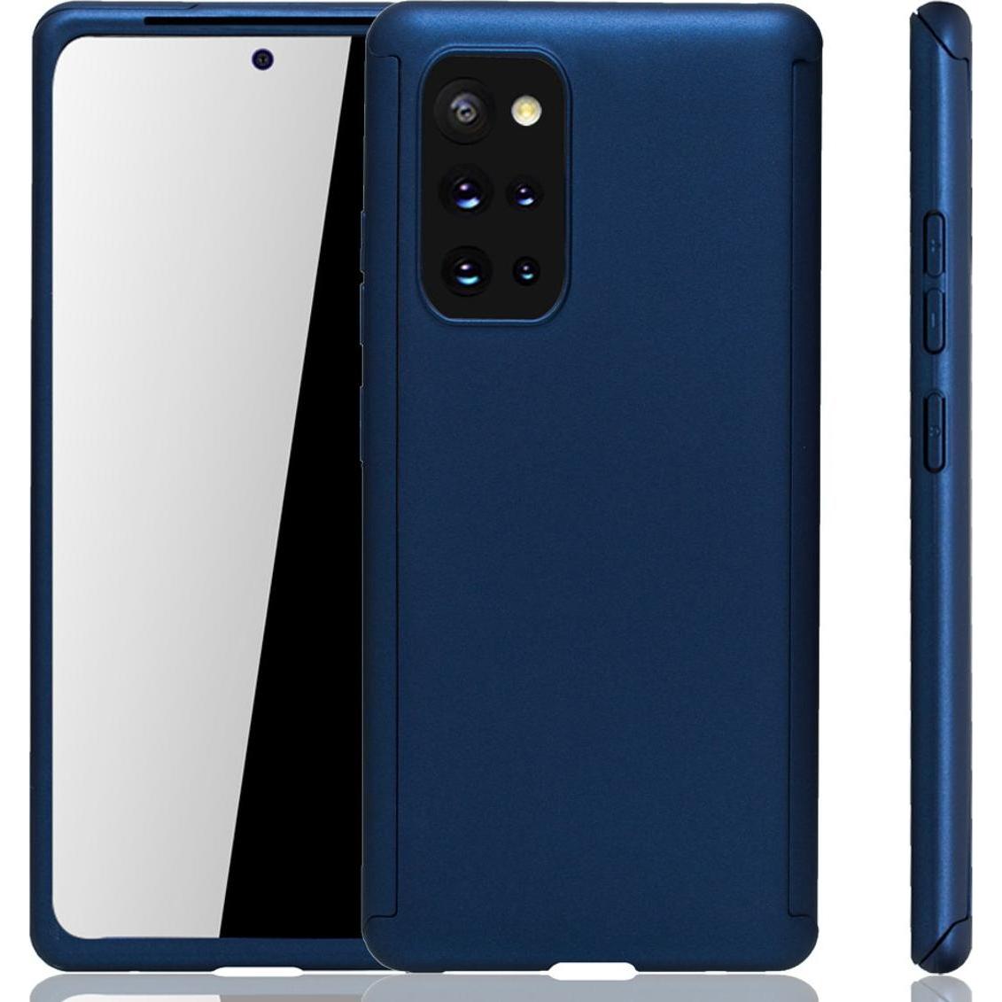 Thumbnail - König Design Hülle Handy Schutz für Samsung Galaxy S20 Plus 360 Case Cover Displayschutz Blau (Samsung Galaxy S20+), Sma...