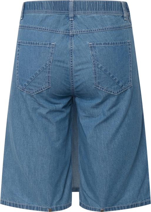 Produktbild Ulla Popken Denim-Skort Mary, 5-Pocket-Style, Elastikbund (56)