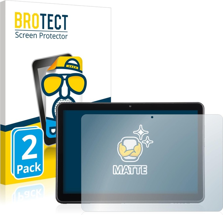 Productafbeelding BROTECT Antireflecterende schermbeschermer mat (2 Stuk, Terra Pad 1006)