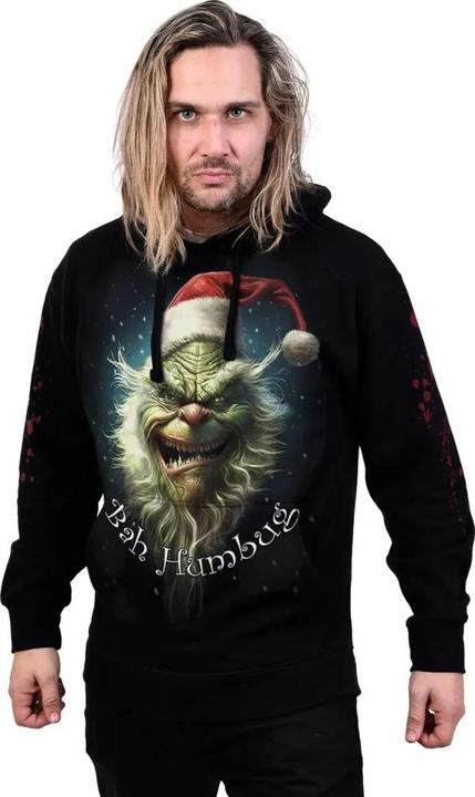 Immagine prodotto Spiral Felpa con Cappuccio Bah Humbug Adulto Unisex (XXL)