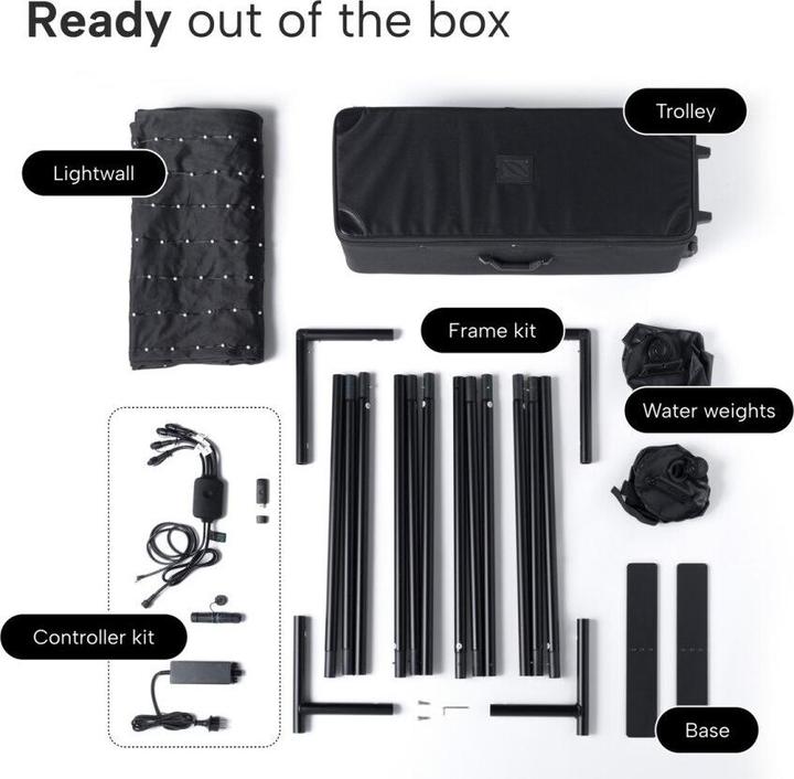 Actual product image Twinkly Lightwall (2.60 m)