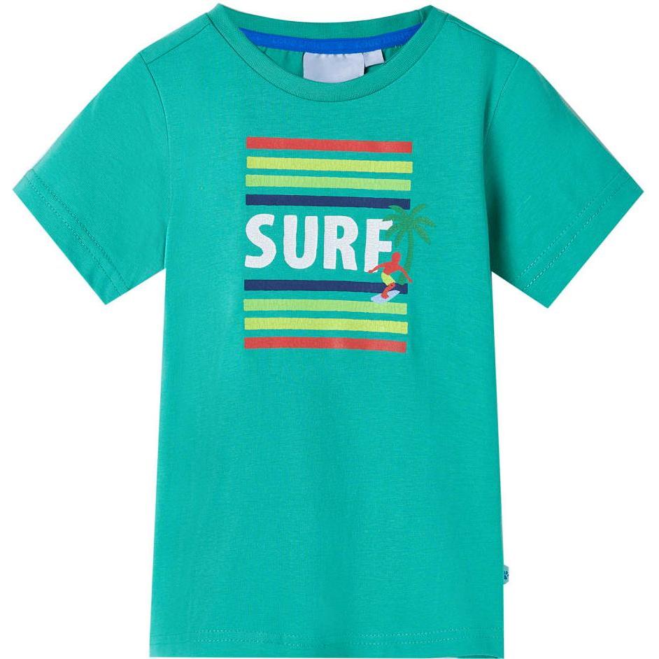VidaXL, Jungen, Shirt, Jacoby, Grün, (104)