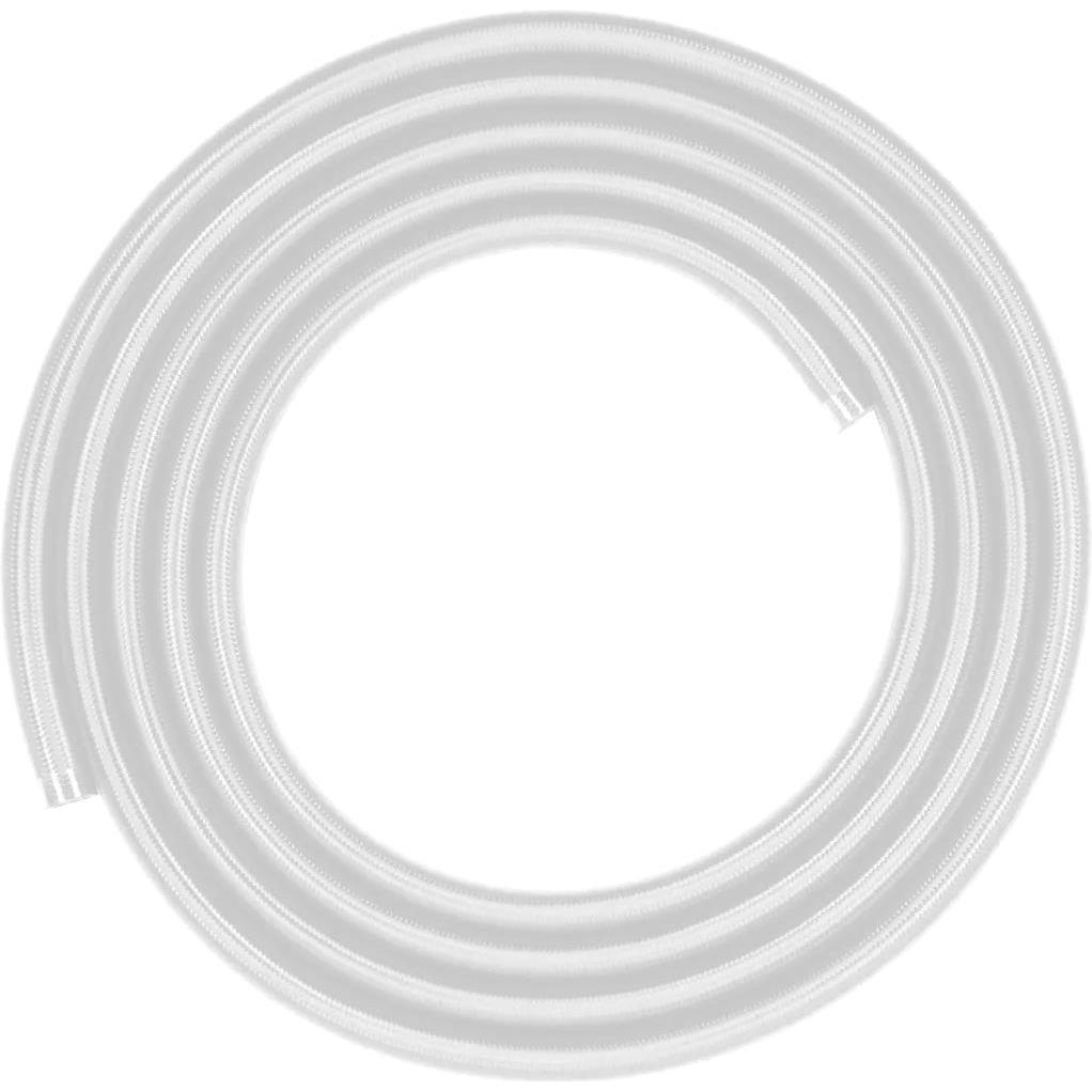 Corsair Tubing (soft), XT Softline Mesh White (3m 10/13mm ID/OD) (3 m, Kunststoff), Wasserkühlung Schlauch, Weiss