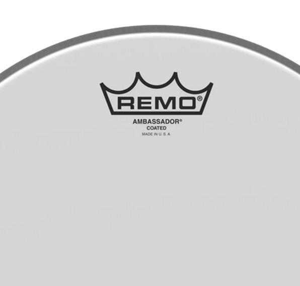 Produktbild Remo Ambassador Coated Snare Fell 14 mit Drumsticks (Schlagzeug)