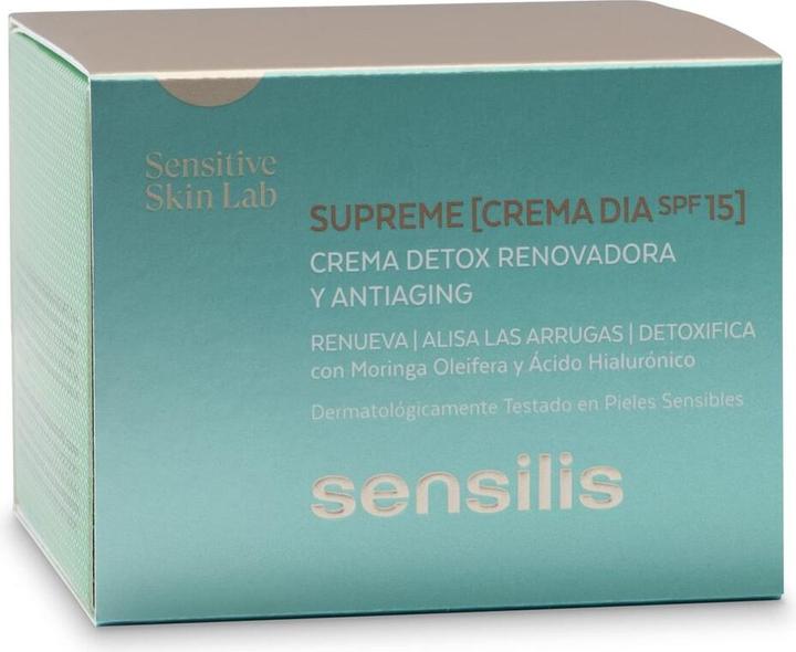 Actual product image Sensilis Supreme Day Cream SPF15 50ml (50 ml, Day cream, SPF 15)