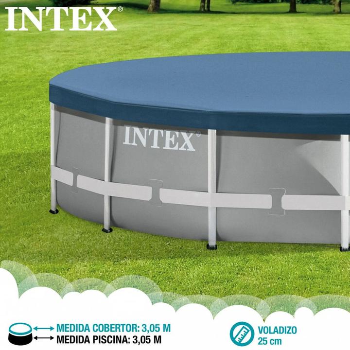 Immagine prodotto Intex Poolabdeckung 28030 METAL FRAME 305 x 25 x 305 cm