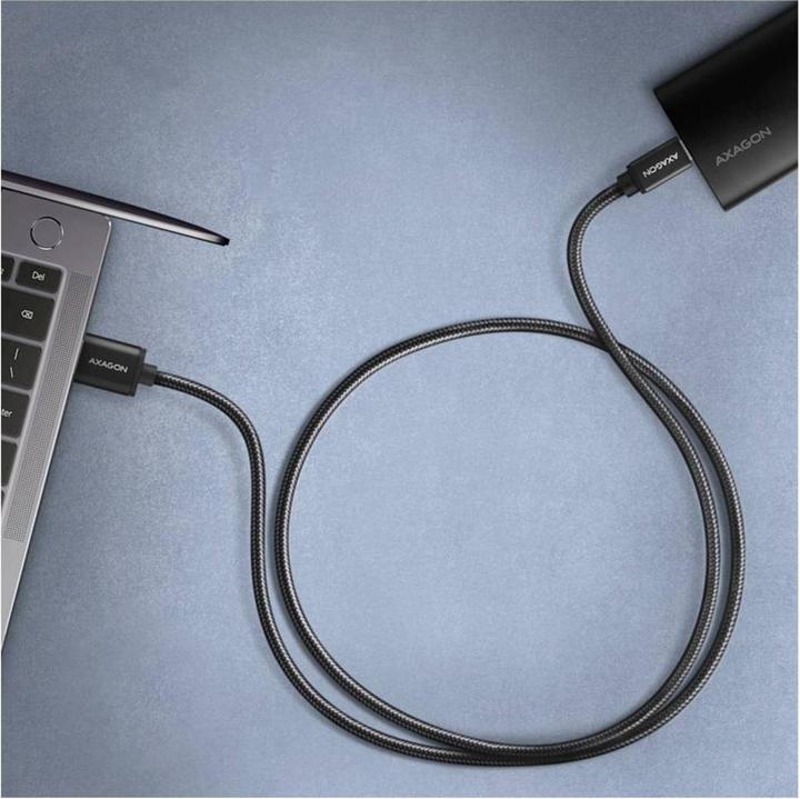 Actual product image Axagon USB A — USB C (2 m, USB 3.2, USB 3.2 Gen 1)