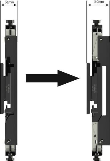 Image du produit Multibrackets Support Micro, 40" - 65", capacité de charge 30 kg