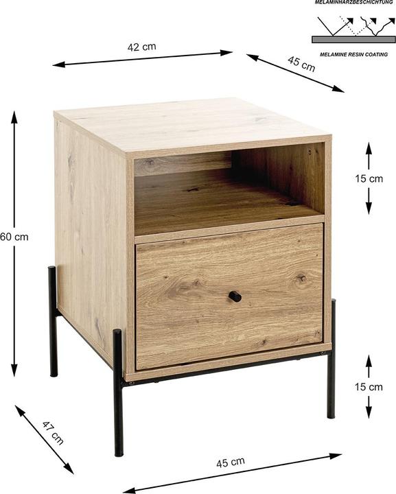 Productafbeelding HAKU Möbel Console (45 x 47 x 60 cm)